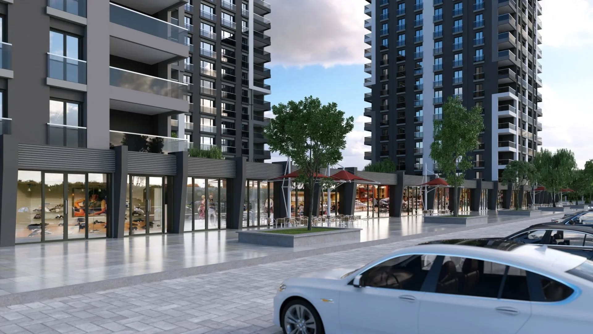 Modern tasarım konut projesi