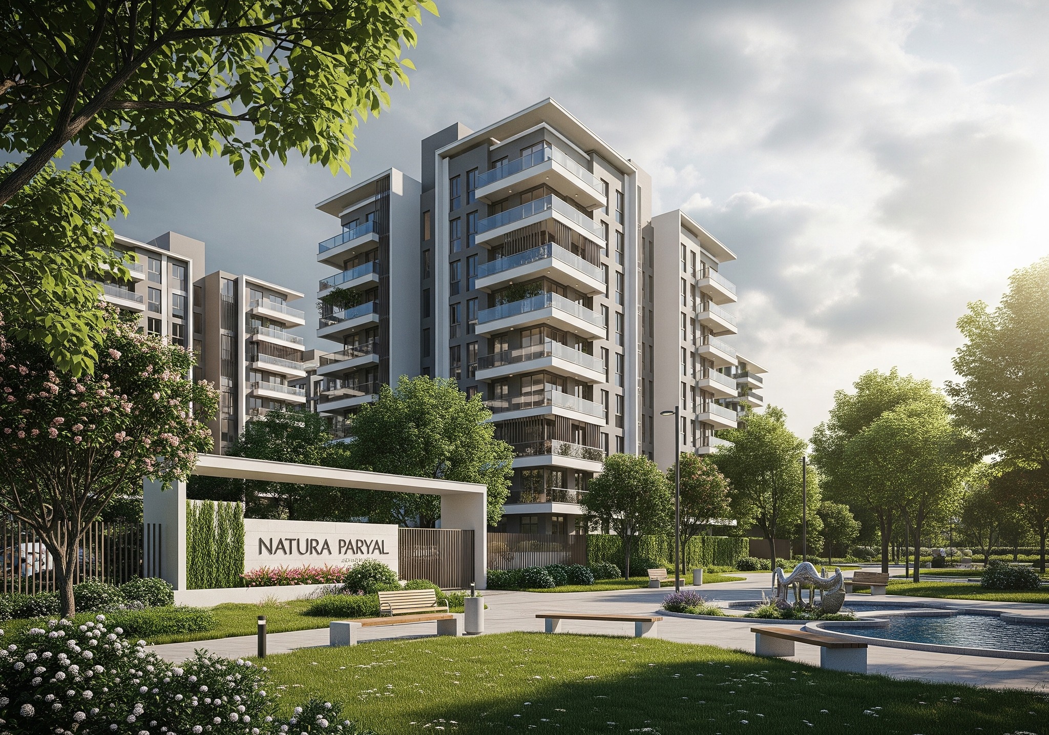 Modern yaşam alanı konut