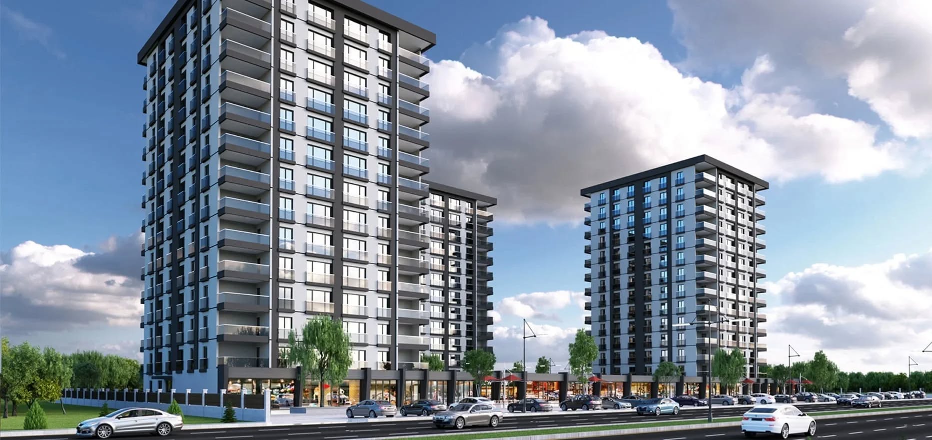 Konforlu yaşam alanı konut